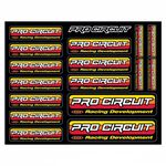 _Pro Circuit Assorted Stickers | DC96OL | Greenland MX_